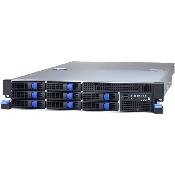 Tyan 2U Dual Xeon E5-2600 Server, 8 Hot-Swap 3.5In Sas/Sata Drive Bays,  B7056G70W8HR